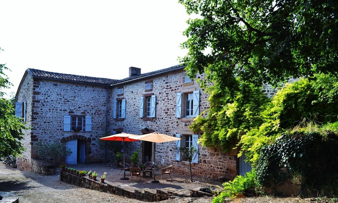 Sainte-Cecile-du-Cayrou Other | Secluded Stone Country House, Magnificent Views, Quiet, Large Pool