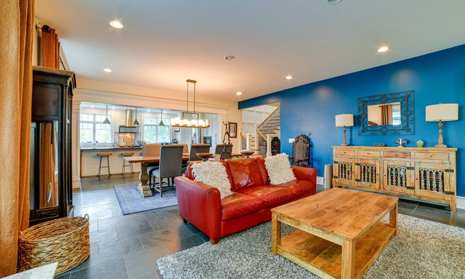 Ithaca House | Secluded Ithaca Home w/Hot Tub ~ 5 Mi to Cornell!