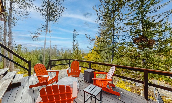 Grand Lake House | Secluded Mountain View Cabin on 1 Acre w/Free WiFi, W/D - Near National Park