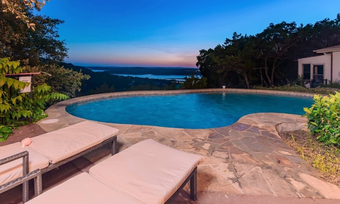 Lago Vista House | Secluded Retreat w/Private Pool, Epic Views, Room for the whole family!