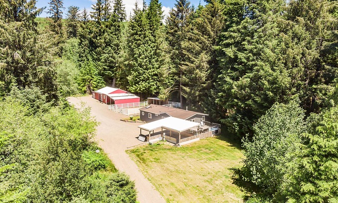 Lincoln City House | Secluded Riverfront Home on the Oregon Coast - Peaceful and Serene!