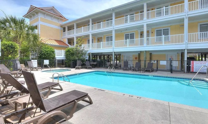 Yaupon Beach Condo | Second Row Condo with Ocean Views, Pool, and Hot tub