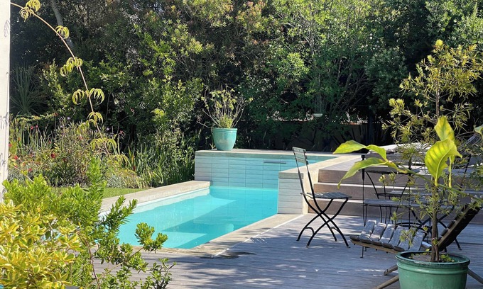 Plettenberg Bay Villa | Secret Garden Villa | 3BD w/Pool & Ocean Peek
