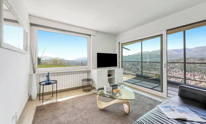 Lugano Apartment | Secret Of Lugano With Lake View, Viganello (Lugano), Switzerland