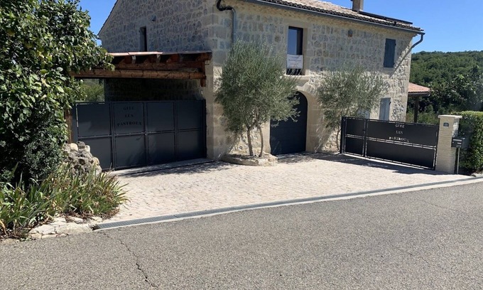 Saint-Remeze House | Self-catering vacation home for 6 to 10 people adapted for PMR in St Remèze Swimming pool