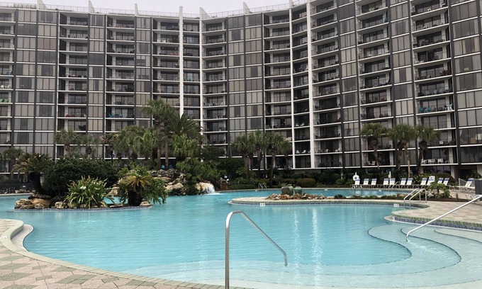 Panama City Beach Condo | Self Check-in/Out | Beachfront | Best Pools in PCB