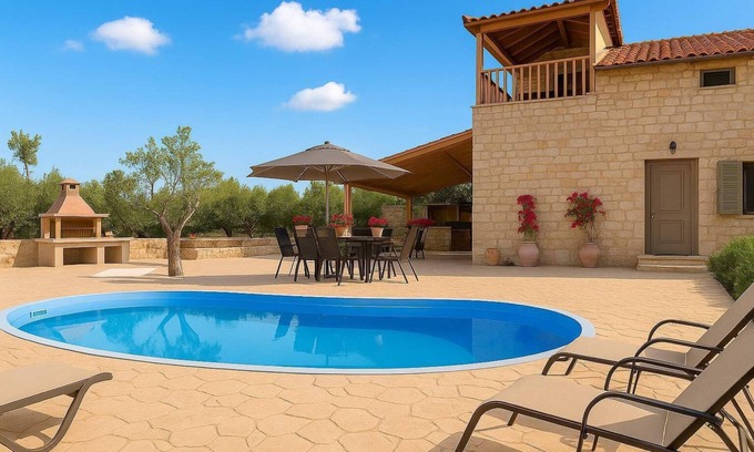 Lefktron House | Selinitsa Stone Home - Mani's Private Pool Retreat