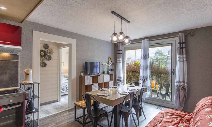 Cauterets Ski Chalet | Semi-detached chalet with terrace and parking in Cauterets