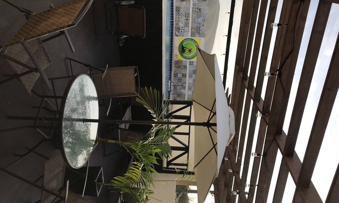 Portmore Apartment | Serene 1 Bedroom Apt with Pool, Pergola & Cabana E9