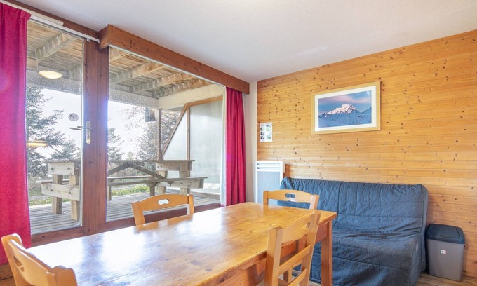 Chamrousse Apartment | Serene Alpine Stay for 6 guests