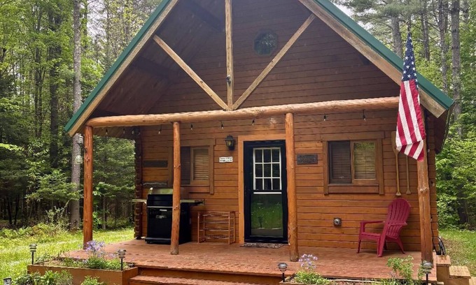 Wells Cottage | Serene Cottage Escape in Wells, NY ADK Peace, Pines & Possibility. Dogs Welcome!