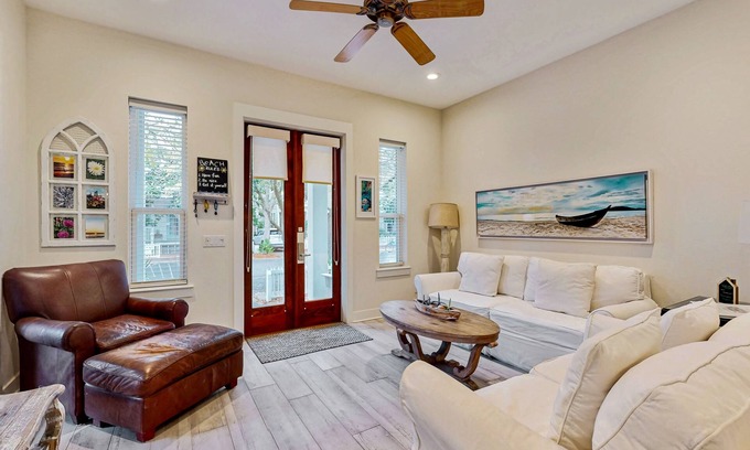 Seagrove Beach House | Serene home w/private beach access, screened porch & 2 community pools