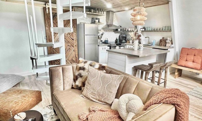 Robbinsville Cabin | Serene Mountain Waterfront A-Frame Cabin