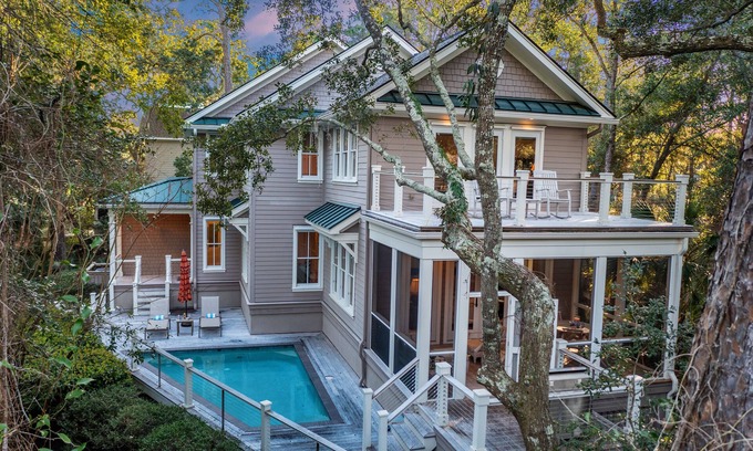 Vanderhorst Plantation House | Serene & Private Kiawah Retreat with Private Pool