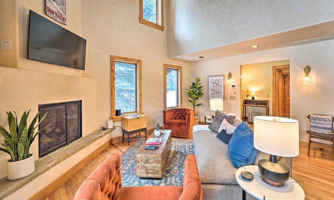 Weyyakin Ranch House | Serene Sun Valley Home w/Hot Tub & Mtn Views