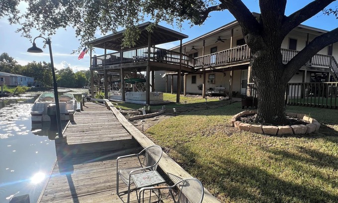Willis House | Serene Waterfront Home- With Boat Parking and Access to Lake Conroe!