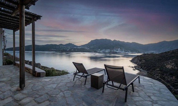 Serifos House | Serenity Beach Villa - Port View