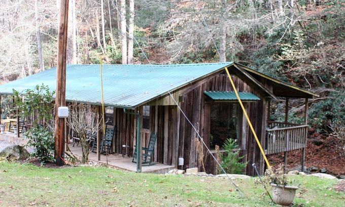 Cosby Cabin | Serenity Falls, the largest private waterfall on 75 acres with hiking trails