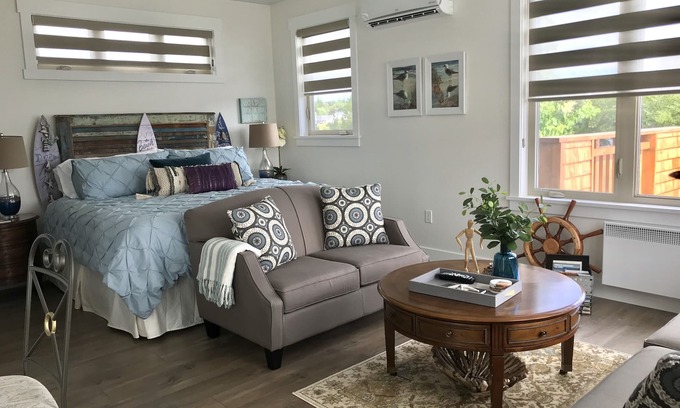 Cardigan Apartment | Serita’s Seaside Suite overlooking the Cardigan River.