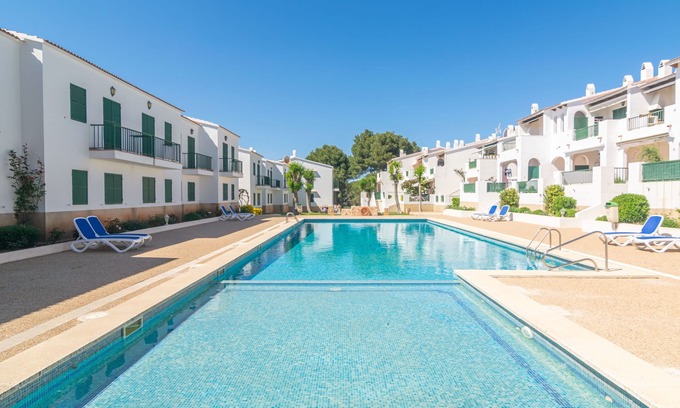 Son Parc House | SES FONTS C25 - Charming flat with shared pool and close to the beach. Free WiFi.