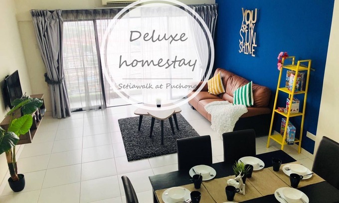 Puchong House | Setiawalk Puchong near SUNWAY/LRT for 8 Pax 2 Bedroom
