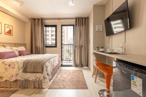Matriz Apartment | Seu Cantinho Urbano Piscina Academia e AC