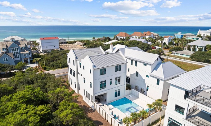 Inlet Beach House | Seven Palms Retreat|Easy Beach Access|Private Pool|Stunning Gulf Views