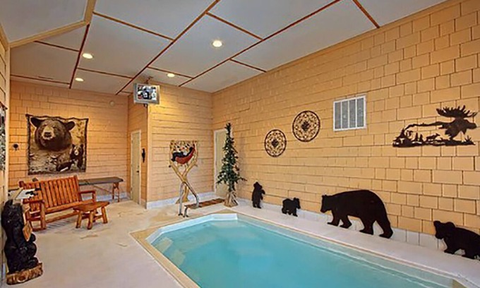 Pigeon Forge Cabin | Sevierville - Wet N' Wild - 1 Bedroom - Sleeps 4