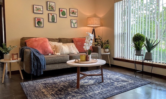 Norman Apartment | [SF 1000 - A]OU-2 Bedroom 1 bath next OU, close to Norman Regional Hospital.