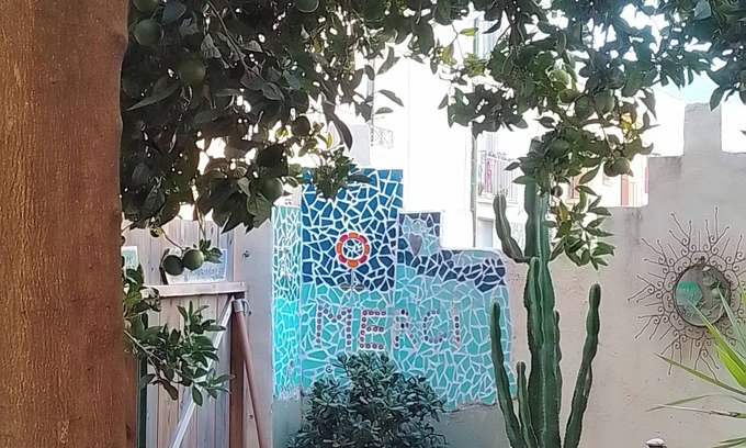 Banyuls-sur-Mer Apartment | Shady garden apartment, 100 meters from the beach.