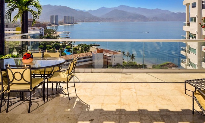 Marina Vallarta Condo | Shangrila Spacious Luxury Penthouse with Views from Every Room