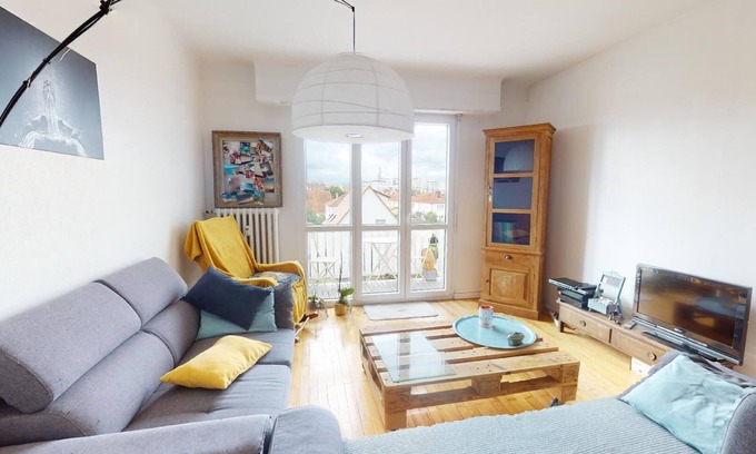 Cronenbourg Ouest Apartment | Shared room bright and renovated