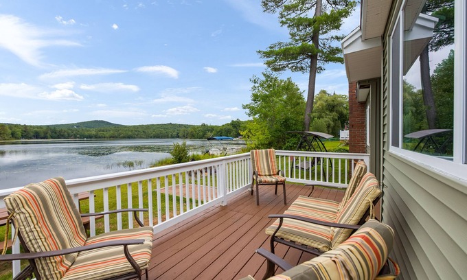 Gilmanton House | Shellcamp Waterfront Retreat! - Great Cabin with Boat Dock!