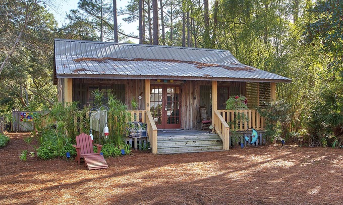 Grayton Beach House | Shepherd Cottage - Grayton Beach, Cozy Historic Cottage, Close to the Red Bar!