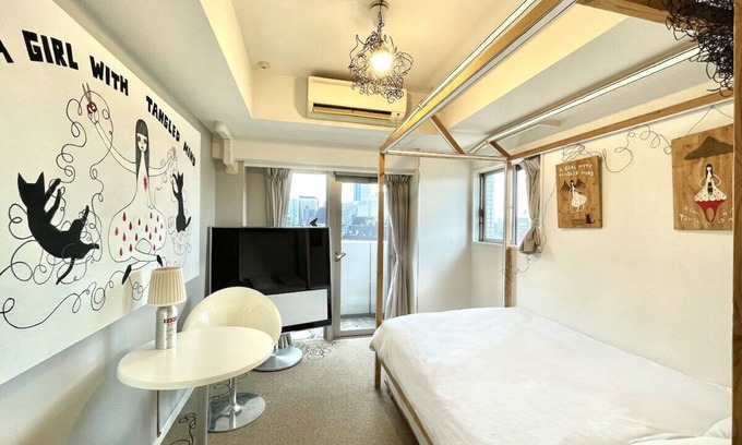 Dogenzaka Apartment | Shibuya station 5min. QCQC studio-Grey