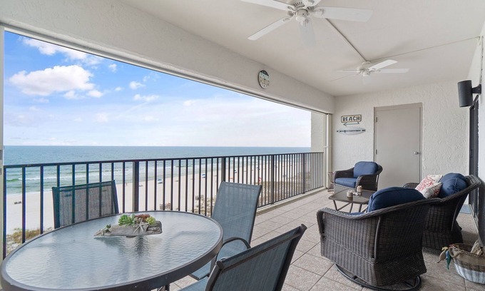 Ono Island Condo | Shipwatch A601-Beach front!
