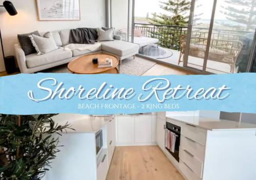 Scarborough Apartment | Shoreline Retreat - Beach Frontage - 2 King Beds