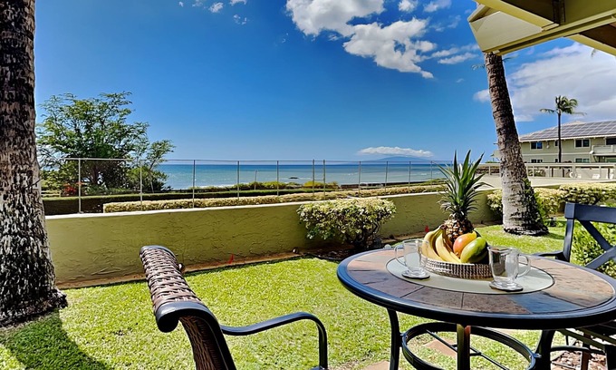Kihei Condo | Shores of Maui 121 | Upgraded Condo, Pool + Lanai!