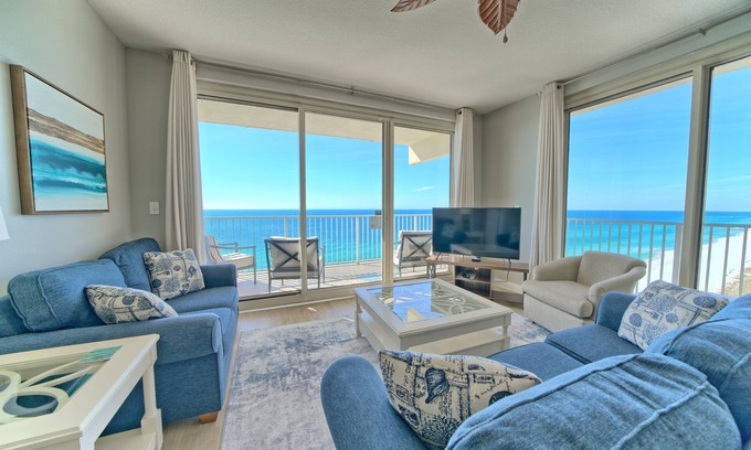 Panama City Beach Condo | Shores of Panama 1829~Wraparound Balcony~sleeps 8