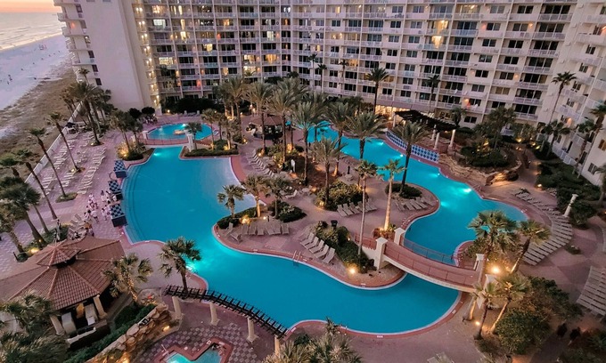Panama City Beach Condo | Shores of Panama 2330 - 1 Bedroom + Bunk Area (Sleeps 6). Beautiful Direct Beach View! Free Fun!