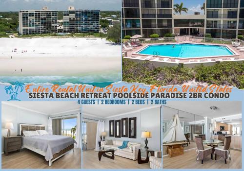 Siesta Key Village Apartment | Siesta Beach Retreat Poolside Paradise 2BR Condo