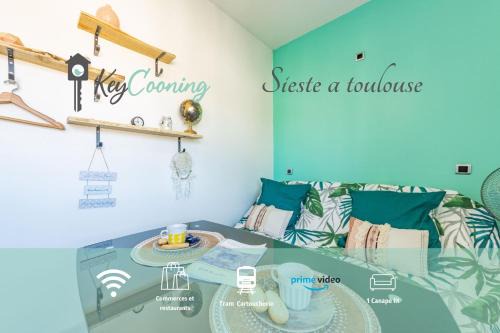 Fontaine-Bayonne-Cartoucherie Apartment | Sieste à Toulouse - Purpan Cosy