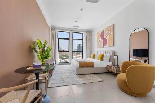 Al Barsha Apartment | Silkhaus exquisite studio in Art Gardens with gym access