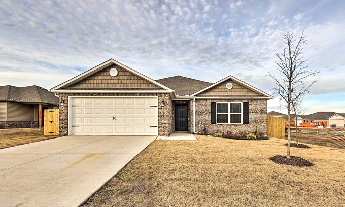 Siloam Springs House | Siloam Springs Home, Close to Parks & Trails!