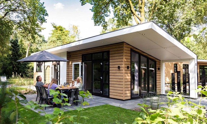 Lunteren Ski Chalet | ✓ Silva at Landgoed de Scheleberg ✓ Holiday home for 5 persons ✓ Located in Lunteren (Gelderland) ✓ Holiday park on the Veluwe ✓ Book directly through the park