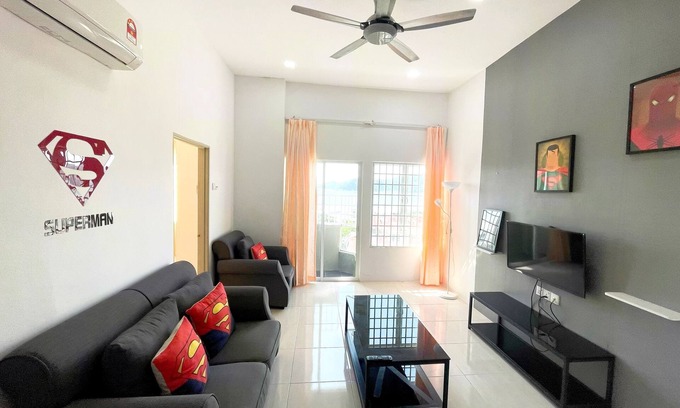 Kuah Apartment | Simfoni Comfy 3BR Suite@Kuah Langkawi