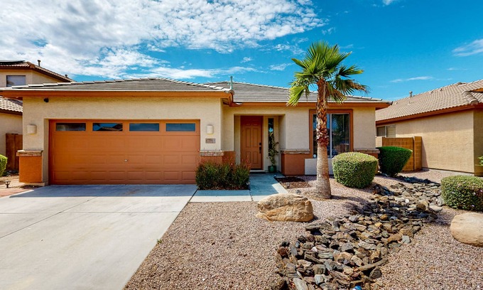 Coldwater Springs House | Single-level home with private pool, golf course views, pool table, & W/D