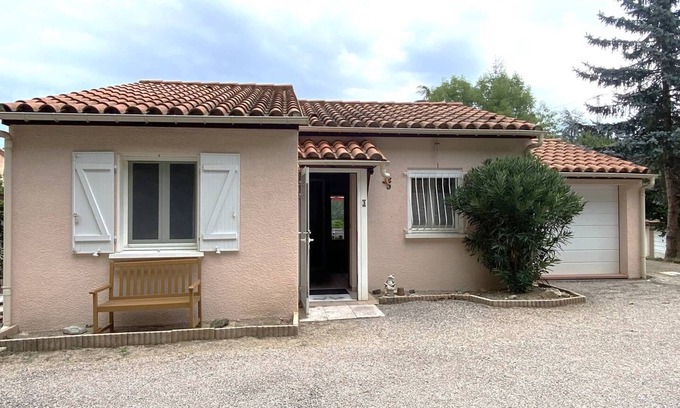 Vernet-les-Bains House | Single storey house with 3 bedrooms, garden and wifi