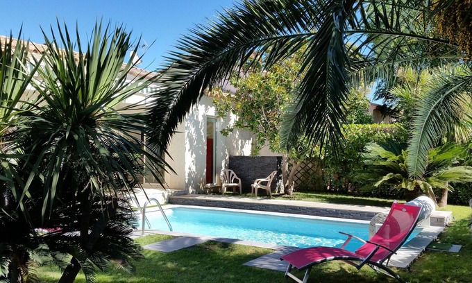 Lattes Villa | Single-storey house with pool in Lattes near the sea