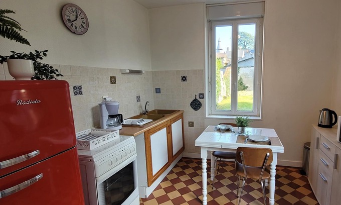Neris-les-Bains Cabin | ♥ SINGLE STOREY-QUIET AREA-GARDEN-dormiraneris ♥